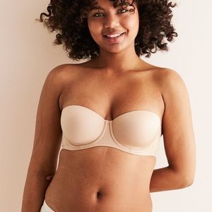 Aerie nude strapless bra 32B